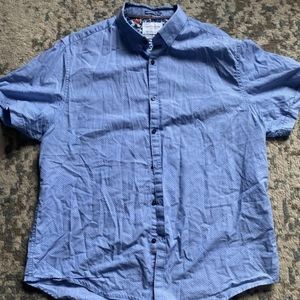 Men's short sleeve button down